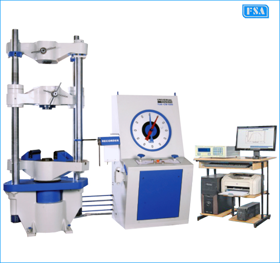 Analogue Cum Servo Computerised Universal Testing Machines