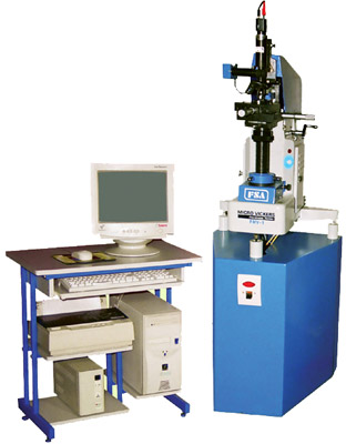 MICRO dureza Vickers PRUEBAS DE MÁQUINAS ( Model : FMV-1 )